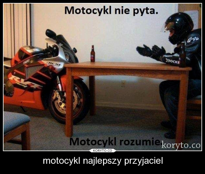 motocykl najlepszy przyjaciel