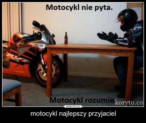 motocykl najlepszy przyjaciel